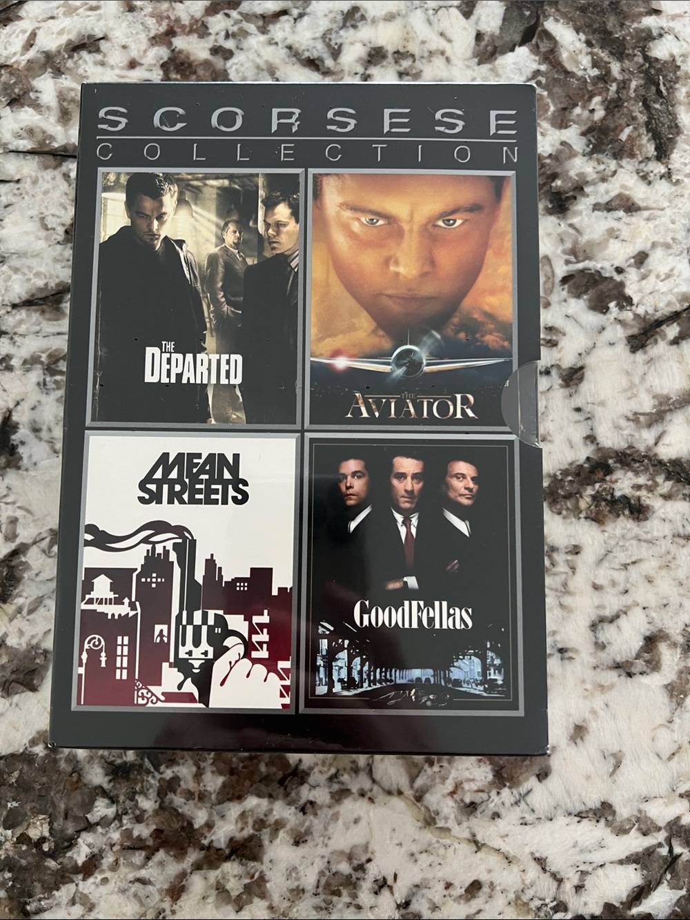 Scorsese Collection DVD Box Set - Black & Gold Cover